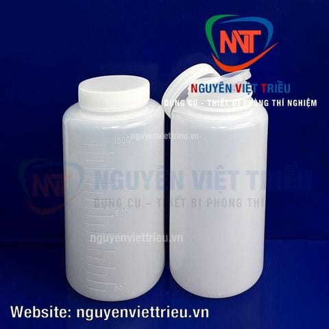 Chai nhựa HDPE miệng rộng (nhiều dung tích)