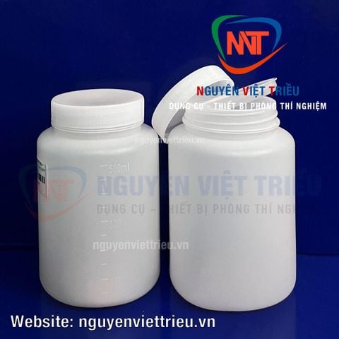 Chai nhựa HDPE miệng rộng (nhiều dung tích)
