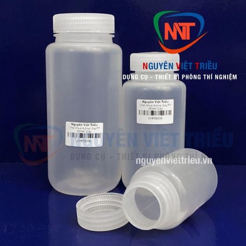 Chai nhựa PP miệng rộng (nhiều dung tích)