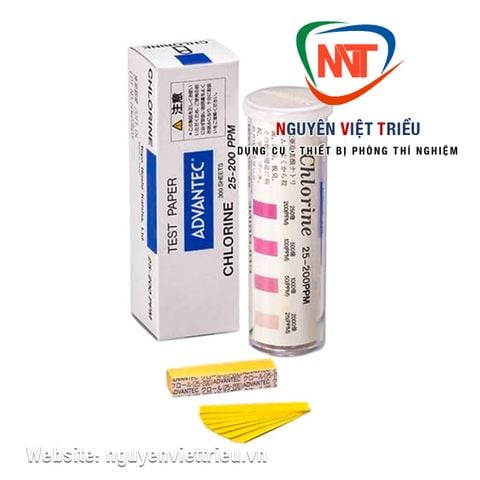 Giấy thử Chlorine Advantec 25-200 ppm