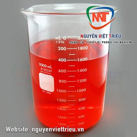 Cốc đốt Pyrex (đa dạng dung tích)