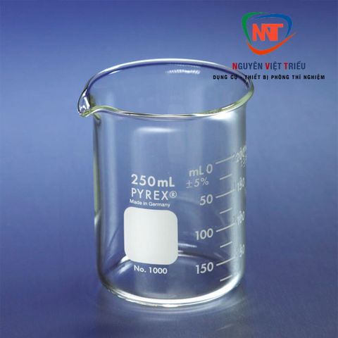 Cốc đốt Pyrex (đa dạng dung tích)