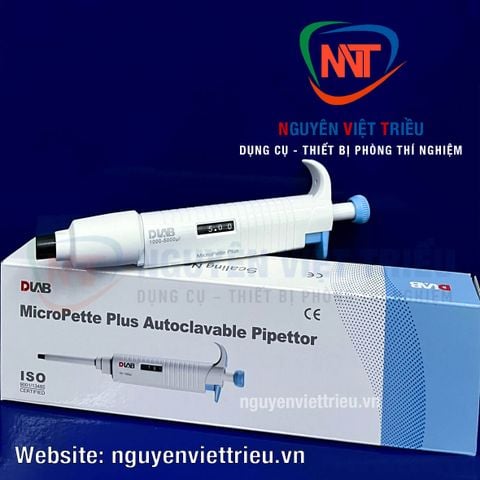 Micropipet hút mẫu DLab (điều chỉnh thể tích)