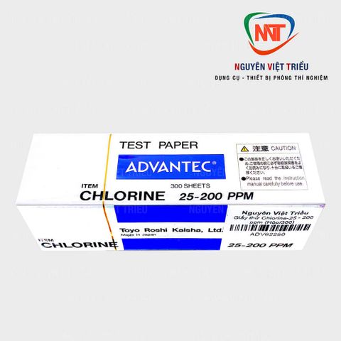 Giấy thử Chlorine Advantec