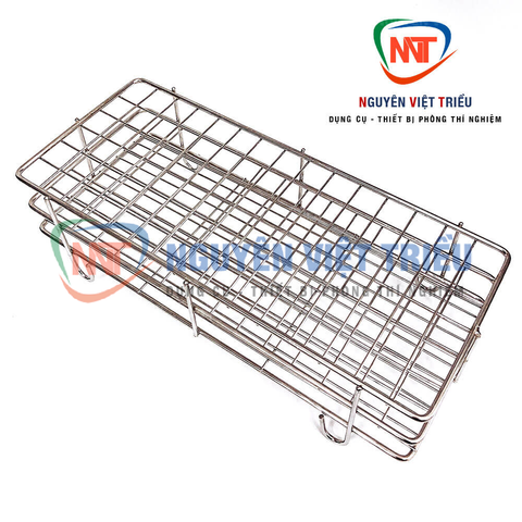 Giá ống nghiệm inox (nhiều kích thước)