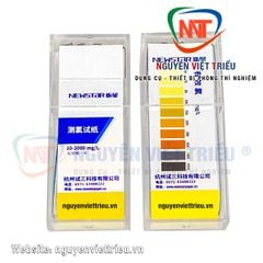 Giấy thử Chlorine 10-2000 mg/L