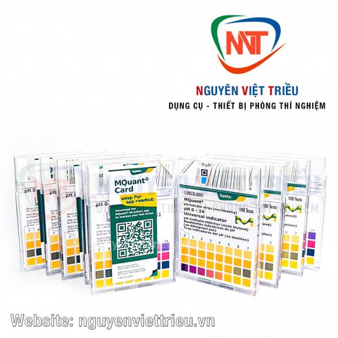 Giấy pH 0-14 Merck (dạng que)