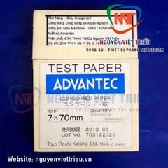 Giấy quỳ đỏ Advantec