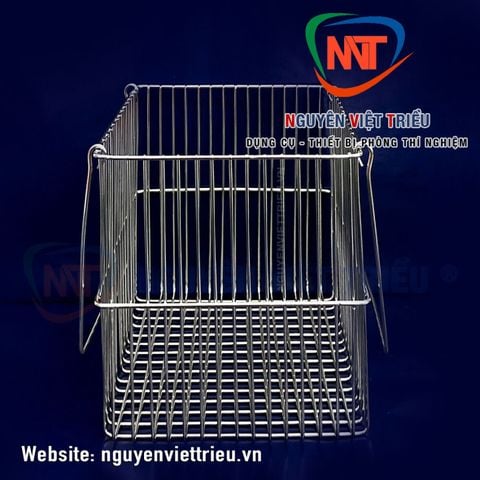 Giỏ Inox đựng dụng cụ thí nghiệm