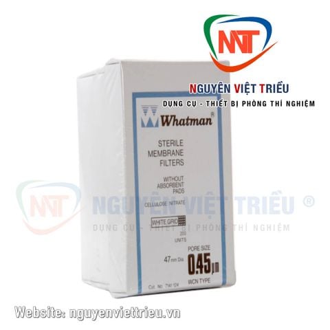 Màng lọc Cellulose Nitrate 47mm, 0.45μm