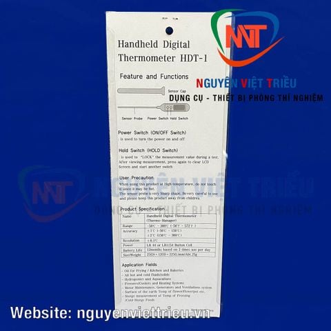 Nhiệt kế điện tử HDT-1 -50°C/300°C