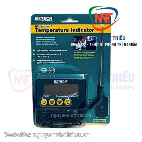 Nhiệt kế điện tử Extech TM26 -40°C/200°C