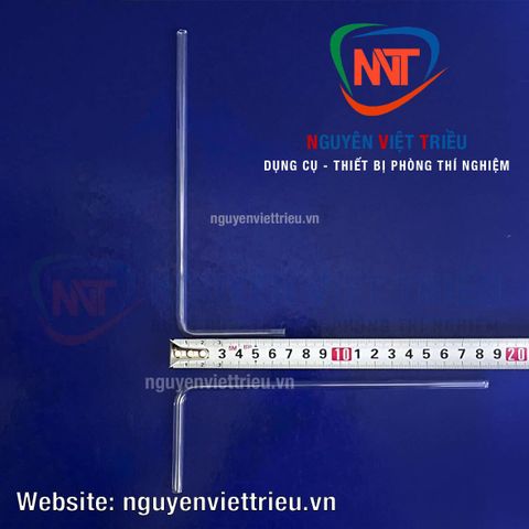 Ống thuỷ tinh chữ L