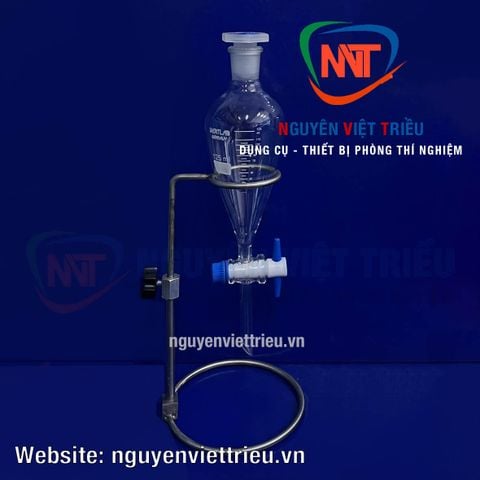 Phễu chiết khóa nhựa 100ml Wertlab