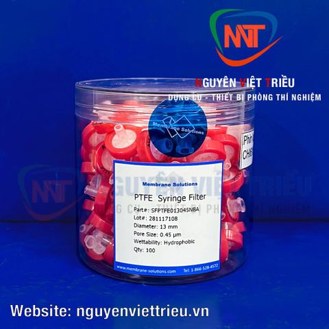 Đầu lọc Syringe PTFE