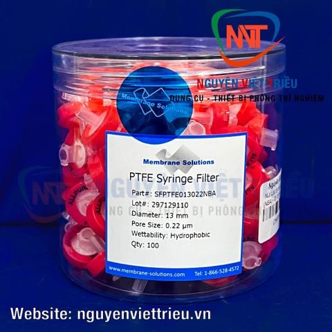 Đầu lọc Syringe PTFE