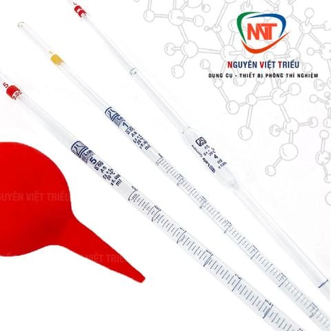 Pipet Thủy Tinh Eulab (nhiều dung tích)