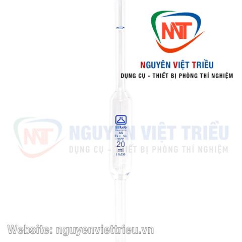 Pipet Thủy Tinh Eulab (nhiều dung tích)