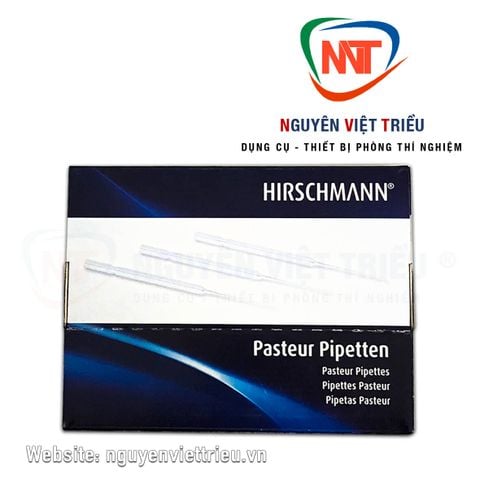 Pipet pasteur thủy tinh Hirschmann