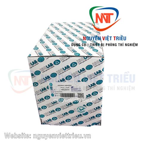 Pipet pasteur nhựa Isolab (1ml và 3ml) - Ống nhỏ giọt