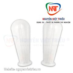 Quả bóp silicone trắng (gắn pipet pasteur)