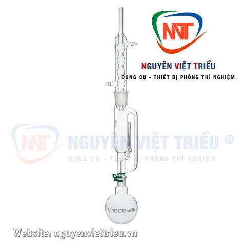 Bộ chiết Soxhlet thí nghiệm