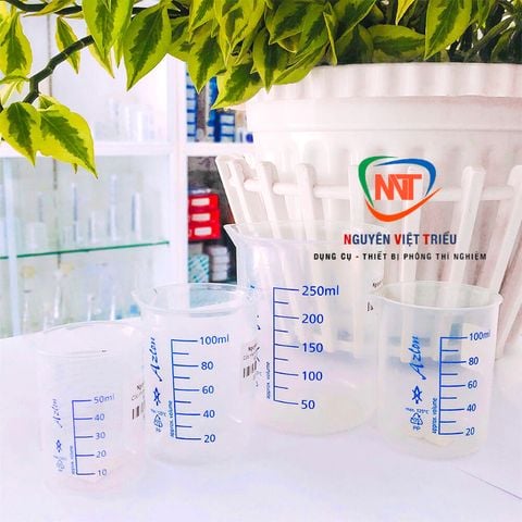 Cốc nhựa chia vạch (nhiều dung tích)