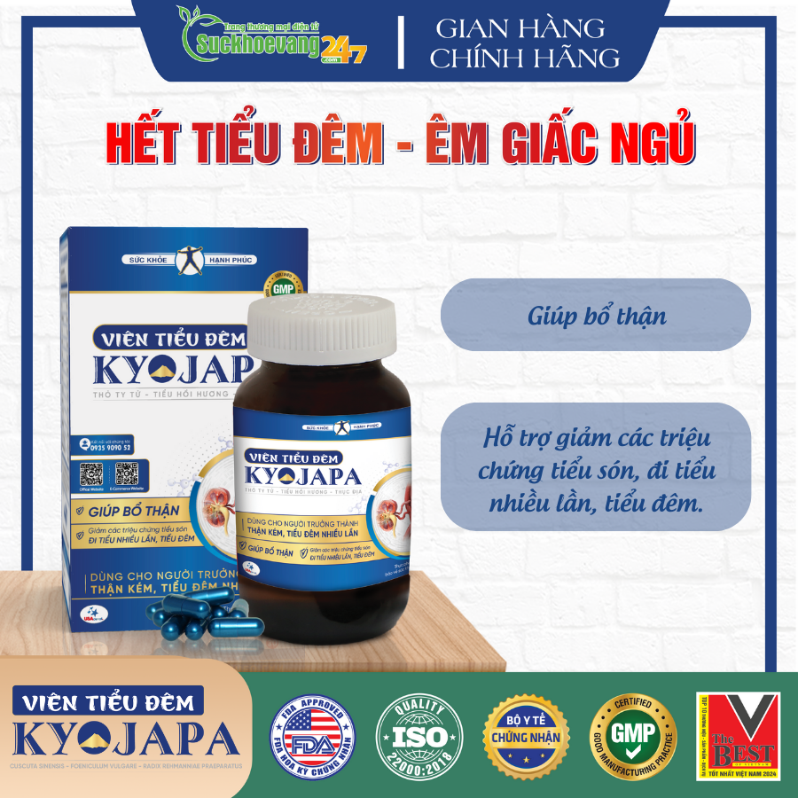 TPBVSK Viên Tiểu Đêm KYOJAPA