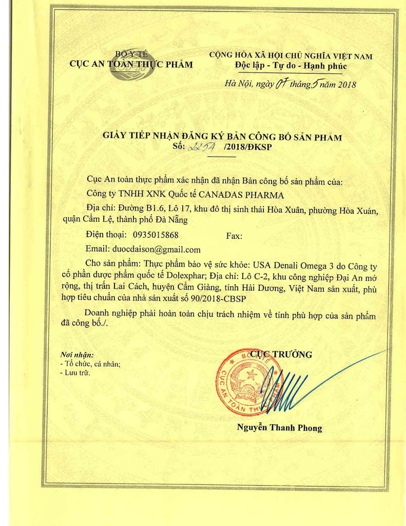 TPBVSK USADenali Omega 3