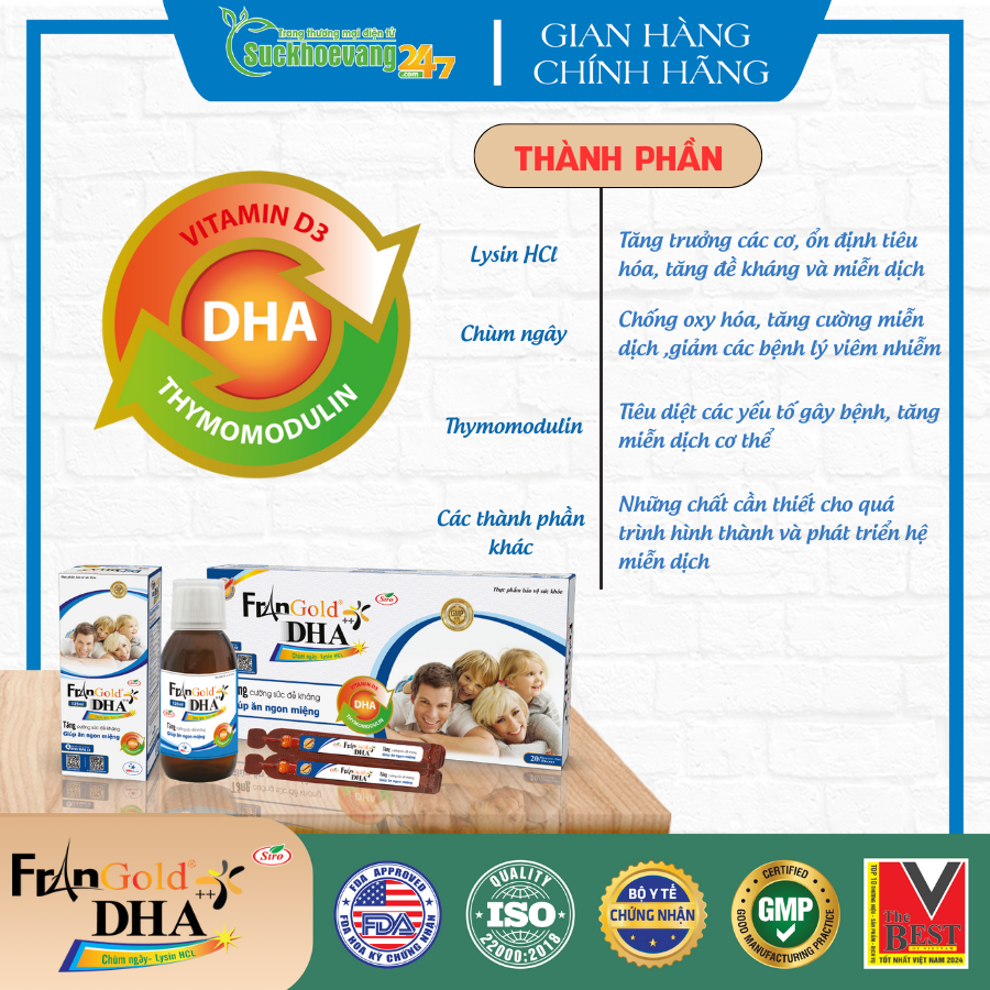 TPBVSK Siro FranGold DHA++