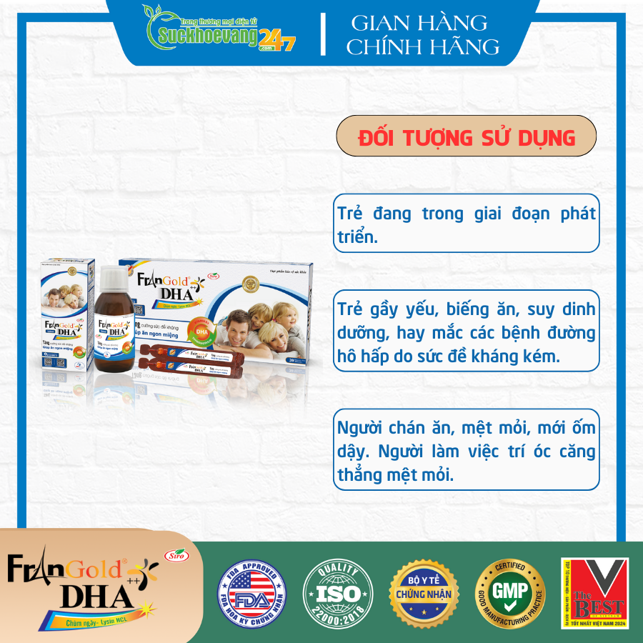 TPBVSK Siro FranGold DHA++