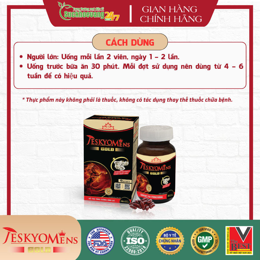 TPBVSK JeskyoMens Gold