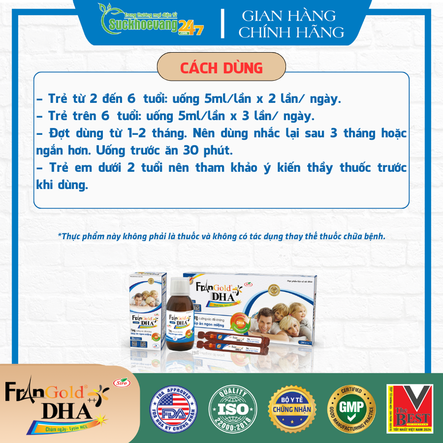 TPBVSK Siro FranGold DHA++