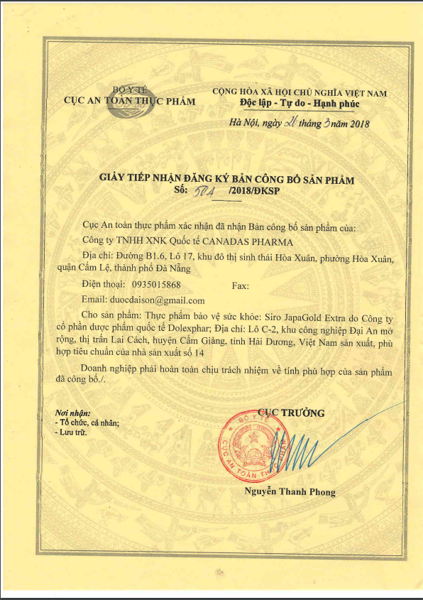 TPBVSK Siro JapaGold Extra