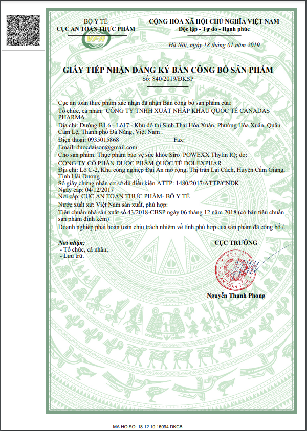 TPBVSK Powexx Thylin IQ