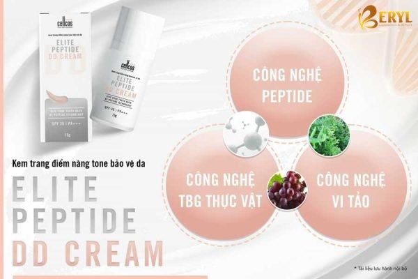  Kem trang điểm nâng tone Elite Peptide DD Cream 