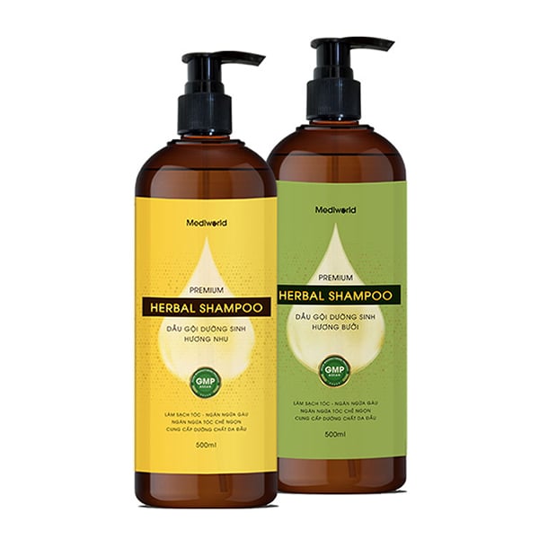 Dầu Gội Đầu Dưỡng Sinh Premium Herbal Shampoo 500ml