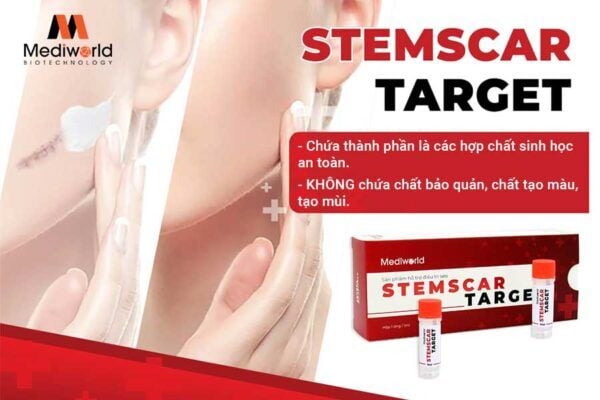  Kem Hỗ Trợ Điều Trị Sẹo Lõm Tế Bào Gốc Stemscar Target 