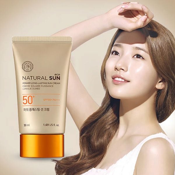  Kem Chống Nắng Lâu Trôi The Face Shop Power Long Lasting Sun Cream SPF 50+ PA+++ 