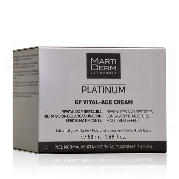  Kem Dưỡng Ẩm Da Mặt Ban Ngày MartiDerm Platinum GF Vital Age Cream Normal/Mixed Skin 