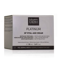 Kem Dưỡng Ẩm Da Mặt Ban Ngày MartiDerm Platinum GF Vital Age Cream Normal/Mixed Skin