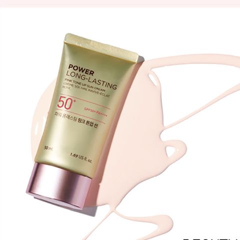 Kem Chống Nắng Nâng Tone Power Long Lasting Pink Tone Up Sun Cream SPF50+ PA+++ 50ml