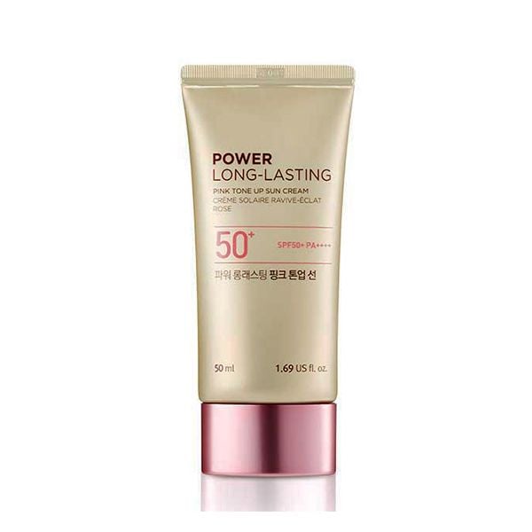  Kem Chống Nắng Nâng Tone Power Long Lasting Pink Tone Up Sun Cream SPF50+ PA+++ 50ml 