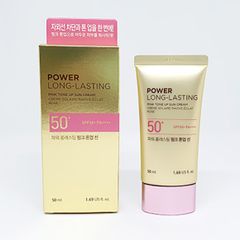 Kem Chống Nắng Nâng Tone Power Long Lasting Pink Tone Up Sun Cream SPF50+ PA+++ 50ml