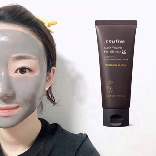  Mặt Nạ Lột Tro Núi Lửa Innisfree Super Volcanic Peel Off Mask 2X 