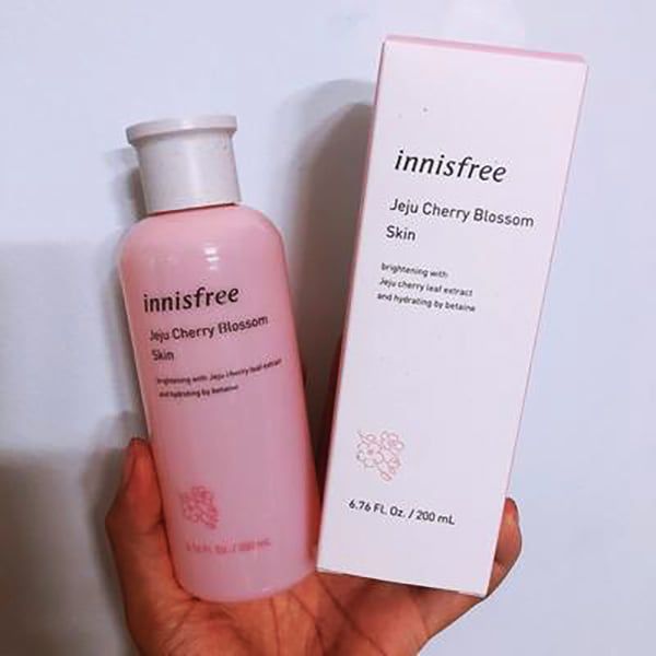  Nước Hoa Hồng Innisfree Jeju Cherry Blossom Skin – Hoa Anh Đào 