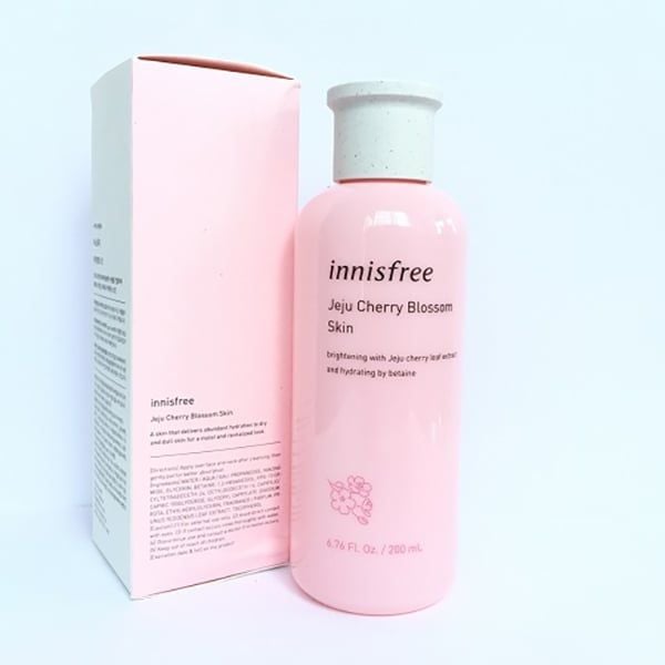  Nước Hoa Hồng Innisfree Jeju Cherry Blossom Skin – Hoa Anh Đào 