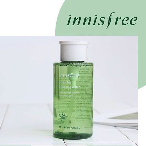 Nước Tẩy Trang Trà Xanh Innisfree Green Tea Cleansing Water 300ml