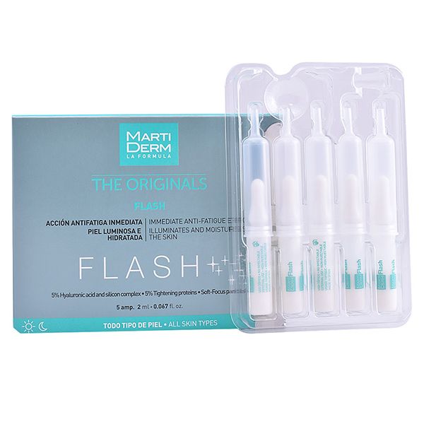  Serum Dưỡng Ẩm, Làm Sáng Da Và Giảm Mệt Mỏi Tức Thì MartiDerm The Originals Flash 