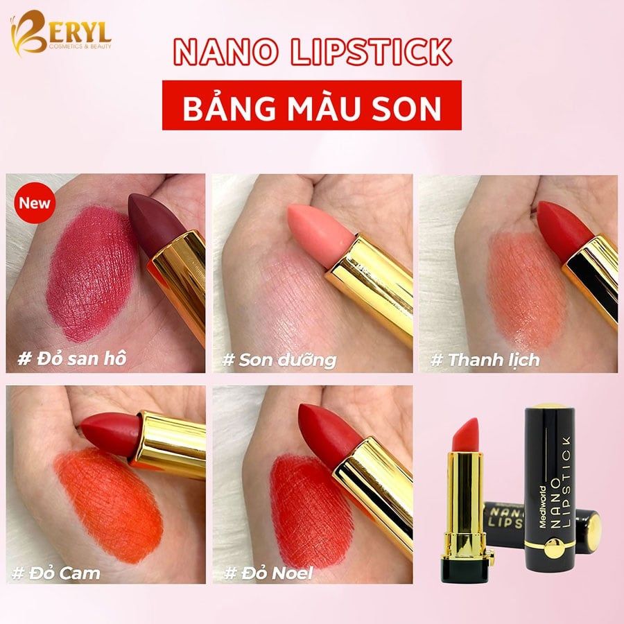  Son môi Nano Lipstick 4g 